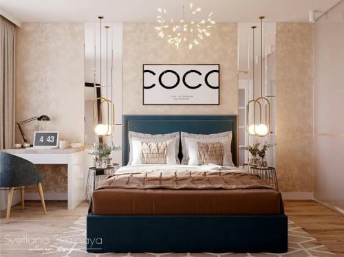 Яркие акценты в квартире. Как Вам дизайн? 05