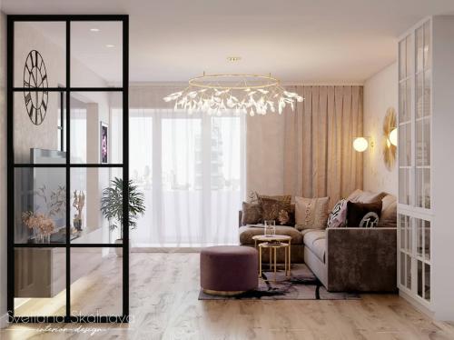 Яркие акценты в квартире. Как Вам дизайн? 02