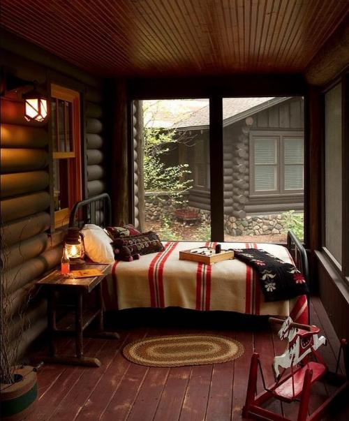 Интерьерные решения деревянных домов 04