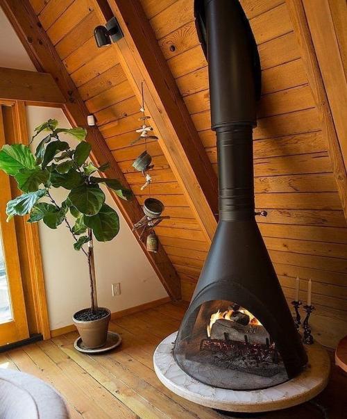 Интерьерные решения деревянных домов 05