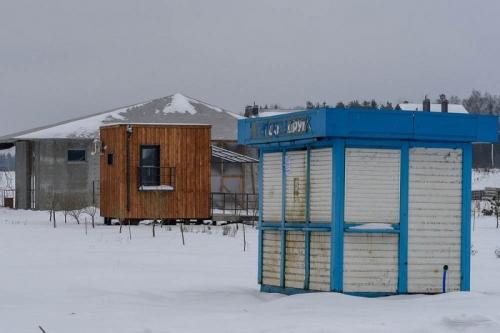 Компактный домик для комфортного проживания 3 человек. Домик временный) 10