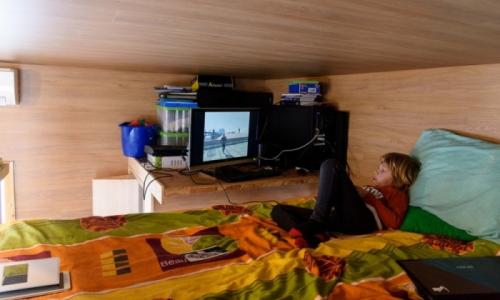 Компактный домик для комфортного проживания 3 человек. Домик временный) 06