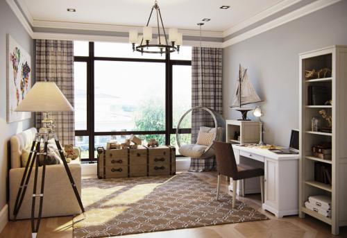 Детские комнаты с панорамным остеклением. 03