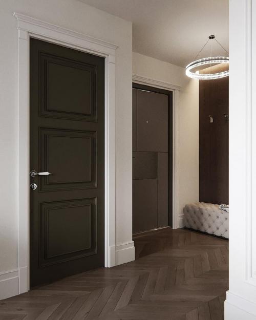 Дизайн кухни — гостиной в квартире 100кв. м 04