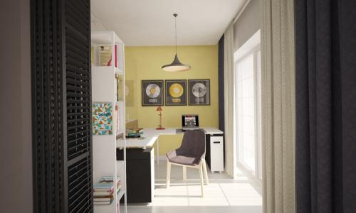 Оцените дизайн этой небольшой холостяцкой квартиры 09