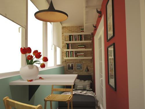 Оцените дизайн этой небольшой холостяцкой квартиры 06