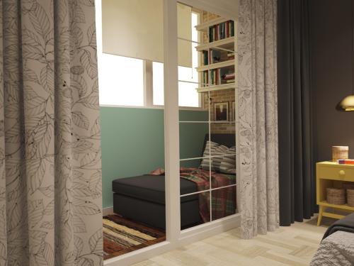 Оцените дизайн этой небольшой холостяцкой квартиры 01