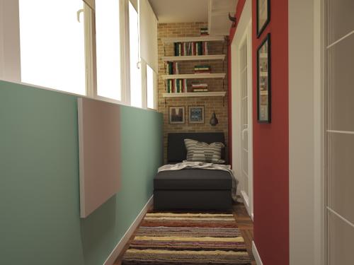 Оцените дизайн этой небольшой холостяцкой квартиры 05