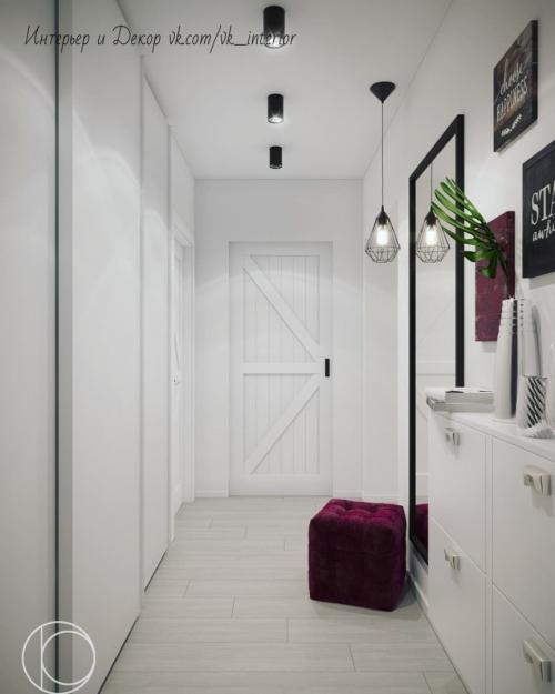 Белоснежная прихожая 01