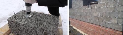 Производство блоков из опилок и цемента. Арболитовые блоки из смеси опилок и цемента