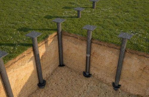 С чего начать постройку дома из бруса. Сооружение фундамента