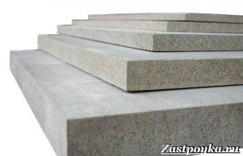 ЦСП плиты вес. Описание и характеристики