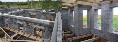 Постройка дома из керамзитобетонных блоков своими руками. Основные виды керамзитобетонных блоков