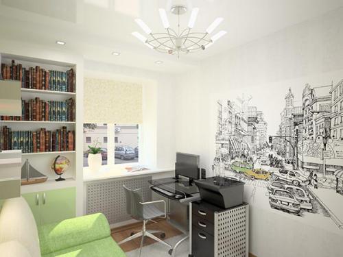 Дизайн маленькой детской комнаты 01