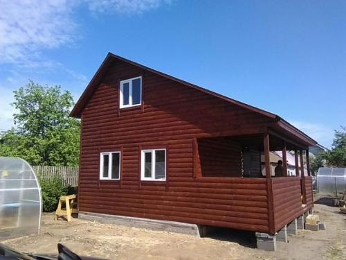 Домик 6 н.  Планировка дома 6 на 6: макеты и проекты одноэтажных и двухэтажных домов (69 фото-идей)