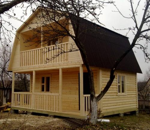 Домик 6 н.  Планировка дома 6 на 6: макеты и проекты одноэтажных и двухэтажных домов (69 фото-идей)