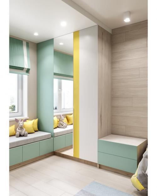 Как Вам дизайн детской комнаты? Что-то бы изменили? 02