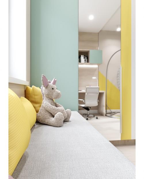 Как Вам дизайн детской комнаты? Что-то бы изменили? 04