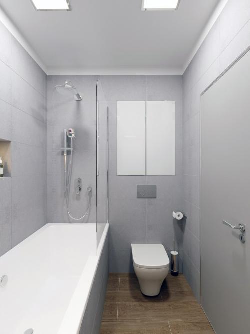 Дизайн квартиры в холодных оттенках 07