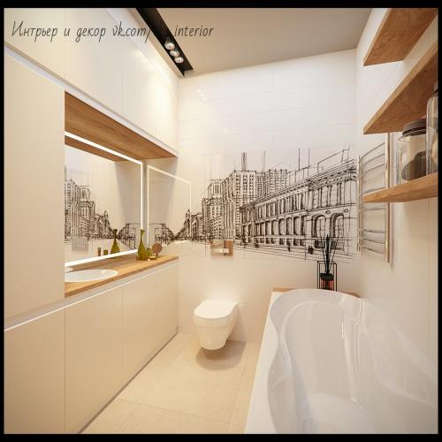 Оцените дизайн — проект ванной комнаты. Что бы Вы изменили? 02