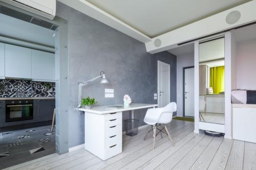 Свежий, легкий, светлый дизайн квартиры 04