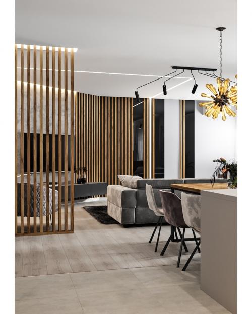 Большая кухня-гостиная, площадью 56,3 кв. м 03