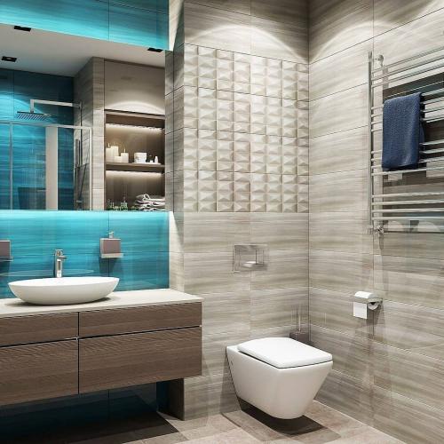 Выбираем лучший вариант дизайна ванной комнаты: 1 или 2? 02