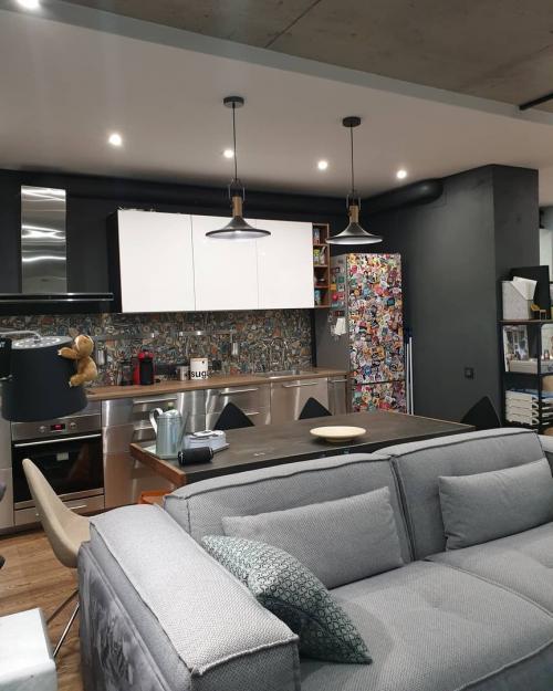 Квартира -студия в стиле лофт 06