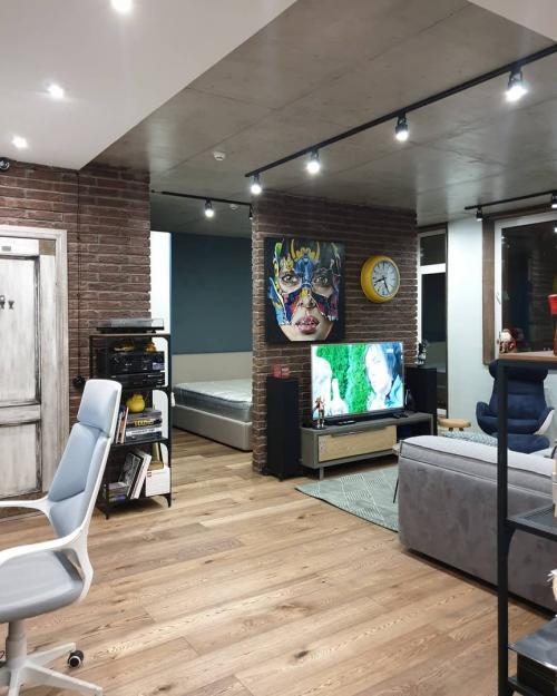 Квартира -студия в стиле лофт 04