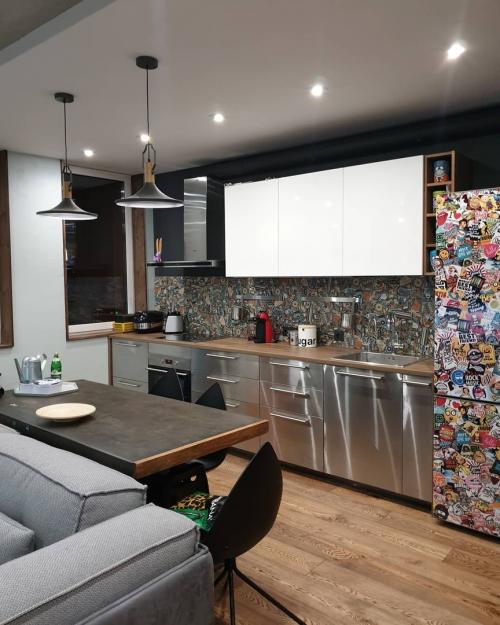 Квартира -студия в стиле лофт 07