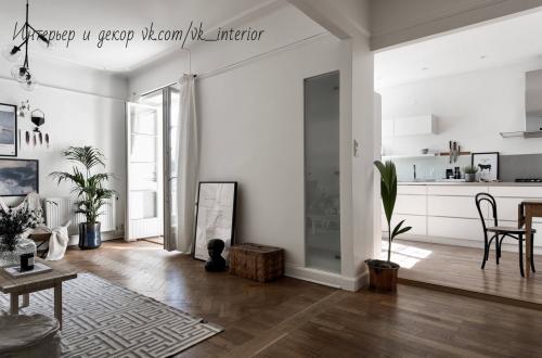 Дизайн квартиры 44 кв. м в скандинавском стиле 07