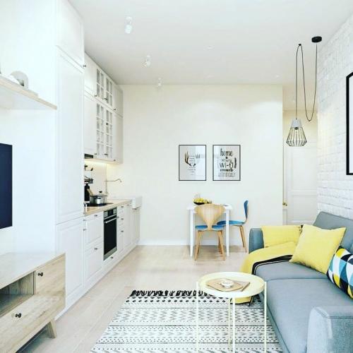 🔥Квартира 45 кв.м в скандинавском стиле для молодой пары🔥 03