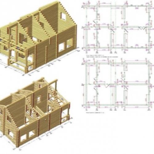 Калиброванные бревна. Отличия 03 Калиброванные бревна. Отличия 03