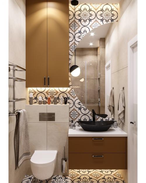 Ванная комната с интересным настраиваемым освещением 05