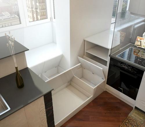 Впечатляющий дизайн — проект квартиры с камином 03