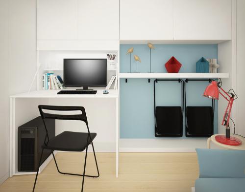 Оцените дизайн — проект квартиры, 28 кв. м 06