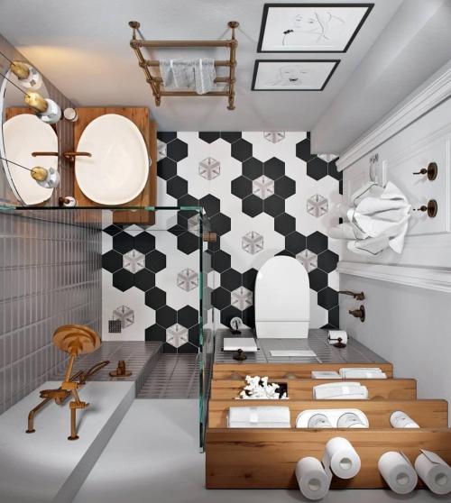 Проект квартиры 45 кв. м для пары 07