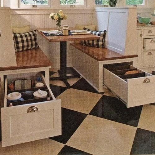 Идеи для экономии места на кухне. Какая идея Вам понравилась? 04