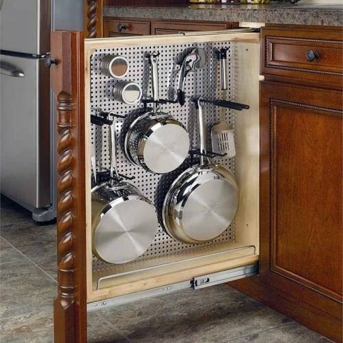 Идеи для экономии места на кухне. Какая идея Вам понравилась? 01