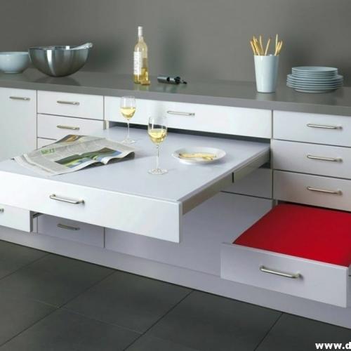 Идеи для экономии места на кухне. Какая идея Вам понравилась? 03