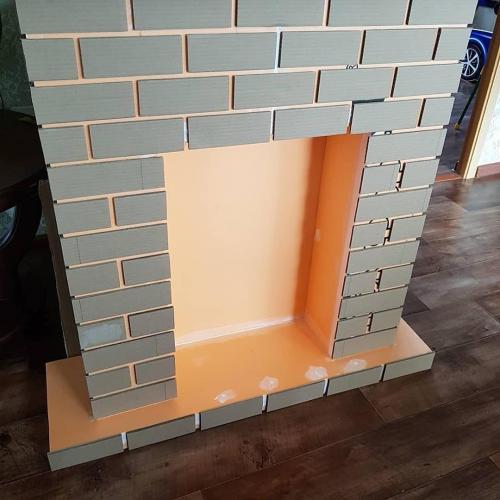 Новогодние камины своими руками. Кто хотел сделать?) Ловите идеи;) 04