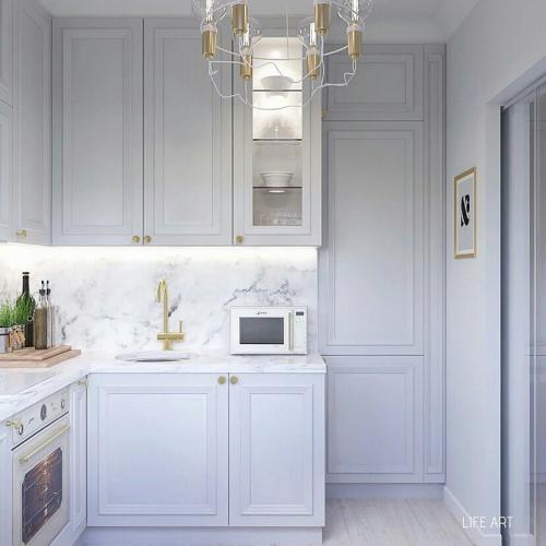 Оцените интерьер квартиры в спокойной цветовой гамме 08