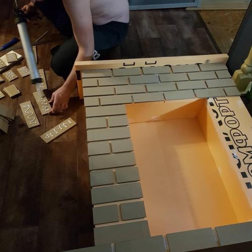 Новогодние камины своими руками. Кто хотел сделать?) Ловите идеи;) 03