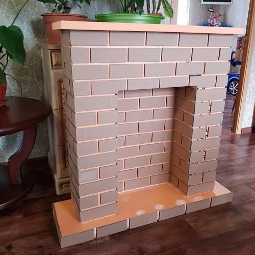 Новогодние камины своими руками. Кто хотел сделать?) Ловите идеи;) 05