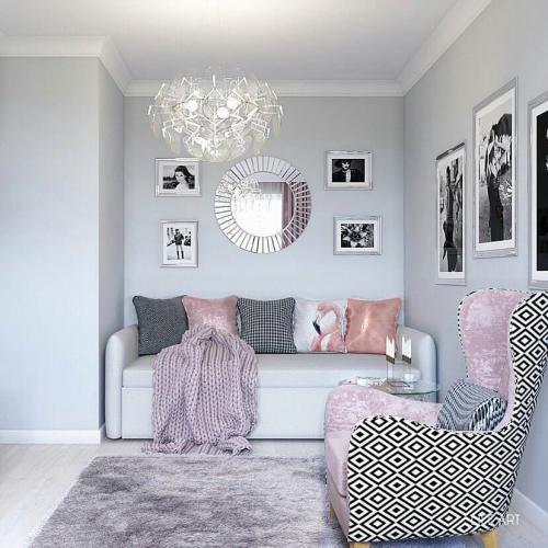 Оцените интерьер квартиры в спокойной цветовой гамме 05