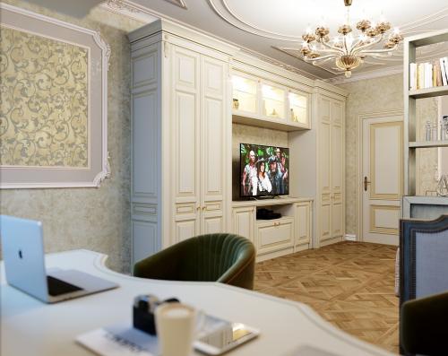 Детская комната в классическом стиле. Чувство прекрасного нужно прививать с детства)) 03