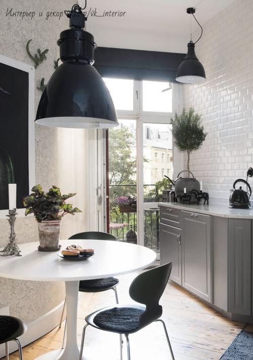 Оцените интерьер кухни в скандинавском стиле 08