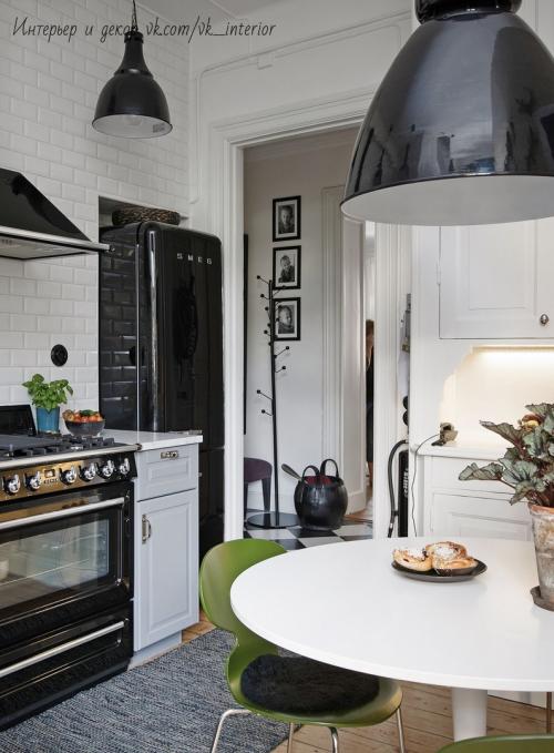 Оцените интерьер кухни в скандинавском стиле 07