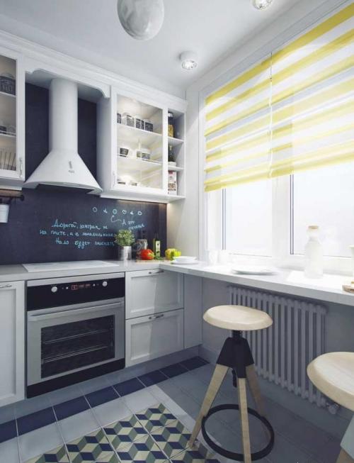 Дизайн — проект кухни 6 кв. м 01