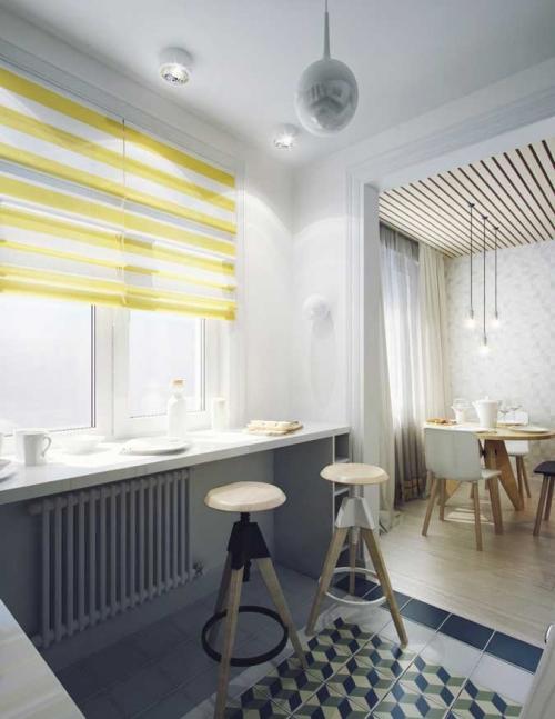 Дизайн — проект кухни 6 кв. м 04